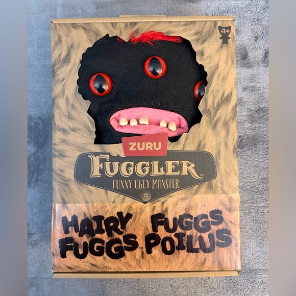 BNIB Zuru Fuggler Hairy Fuggs Reek-O 9” Plush - Picture 3 of 8